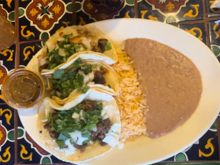 A meal at Taqueria Jalisco. Photo by Sofia Waldron.