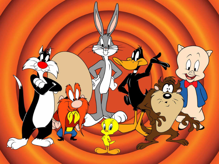 Looney Tunes characters in image courtesy Warner Bros. Discovery, Inc.