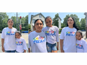 Margarita, an undocumented immigrant from Honduras, and her citizen daughter. Photos courtesy of Centro Presente.