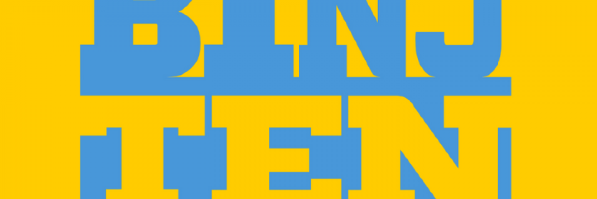 "BINJ TEN" logo by Chris Faraone.