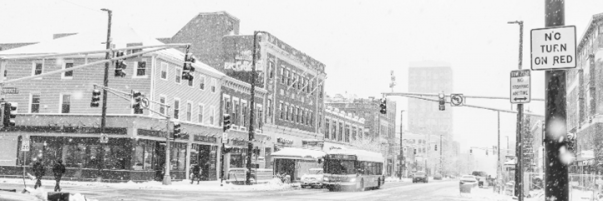Image of Central Square in Cambridge, Mass. via the Boston Institute for Nonprofit Journalism's paid Canva account. Downloaded July 17, 2025.
