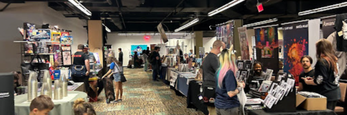 Vendors at WICKED Comic Con, Oct. 5, 2025. Photo by Mattea Ortiz. Copyright 2025 Mattea Ortiz.
